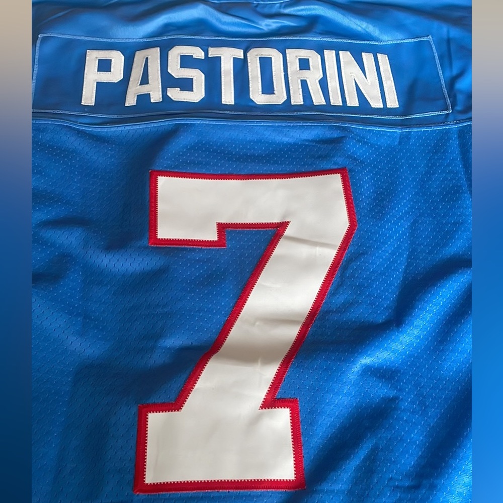 Dan Pastorini Houston Oilers throwback jersey